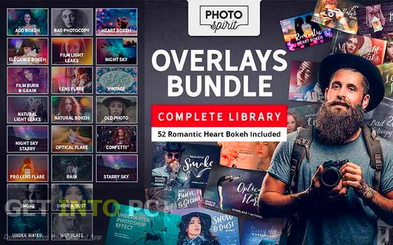 InkyDeals - 1000+ Premium HD Overlays and Actions for Photoshop Free Download