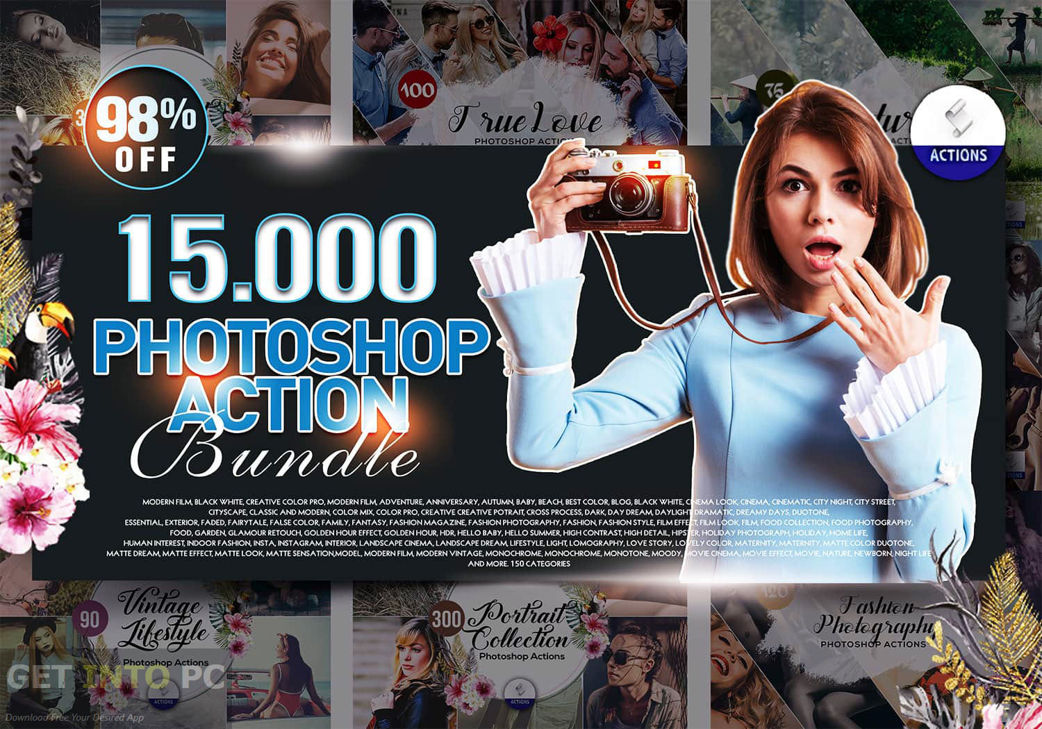 15000+ Photoshop Actions Bundle [ATN] Free Download