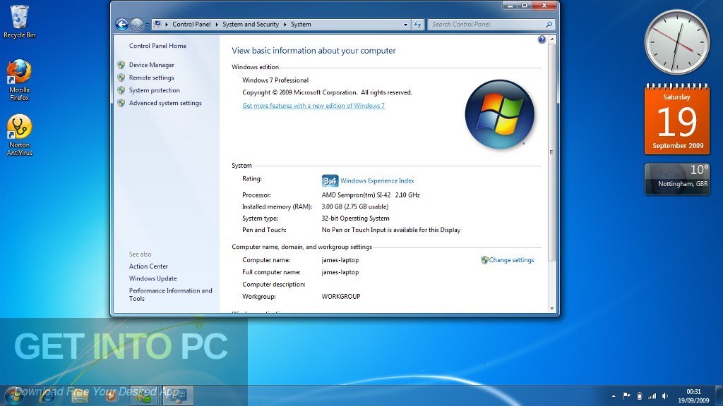 Windows 7 Ultimate 32 64 Bit Jan 2019 Offline Installer Download-GetintoPC.com