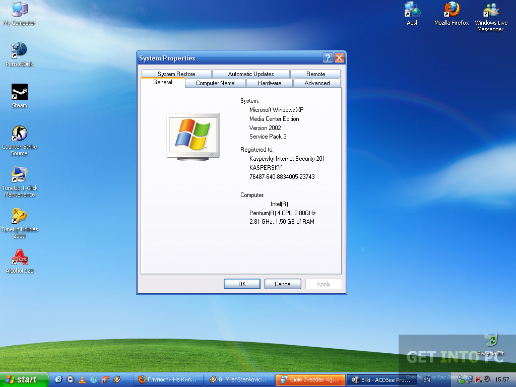 Windows XP Home Edition SP3 Direct Link Download