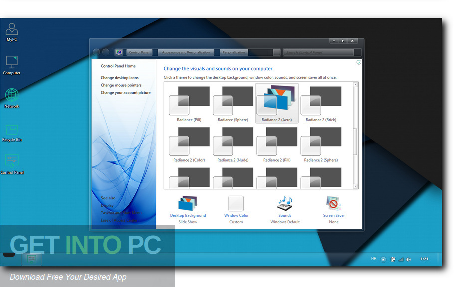 Windows 7 Blue Core Offline Installer Download-GetintoPC.com