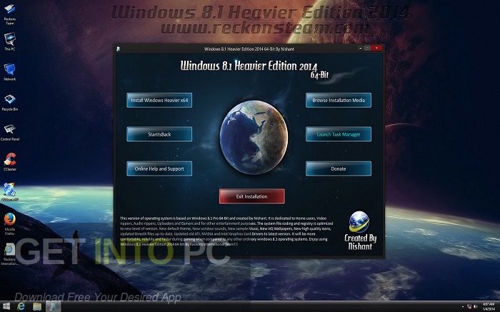 Windows 8.1 Heavier Edition Offline Installer Download-GetintoPC.com