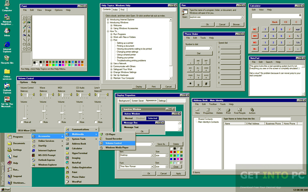 Windows 95 ISO Offline Installer Download