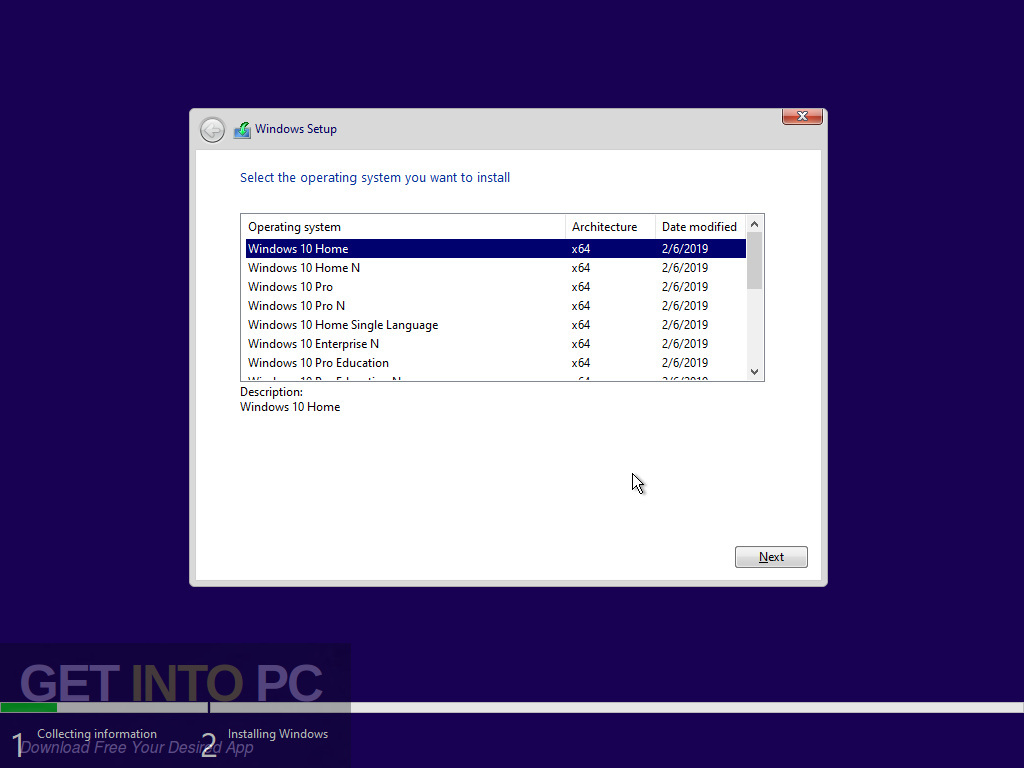 Windows 10 AIO 19H1 32 64 Bit Feb 2019 Screenshot 2-GetintoPC.com