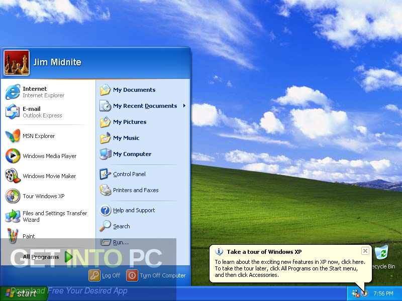 Windows XP Professional SP2 Offline Installer Download-GetintoPC.com