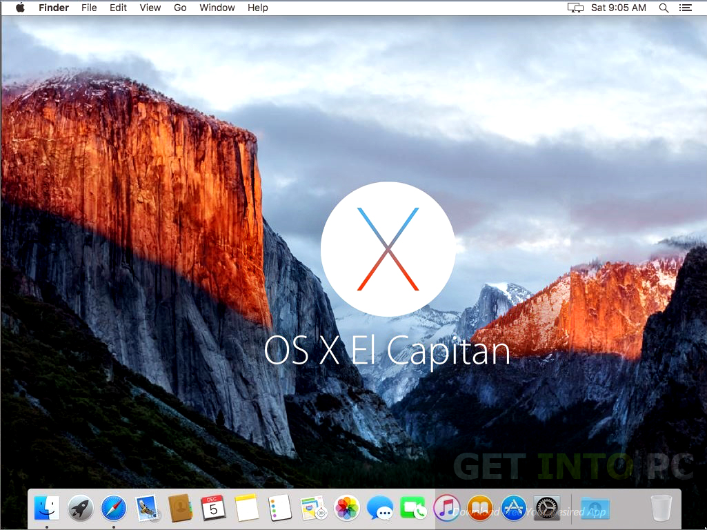 Mac OS X El Capitan 10.11.6 VMware Image Latest Version Download