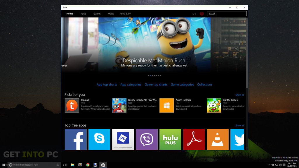 Windows 10 Build 10162 ISO 32 64 Bit Download For Free