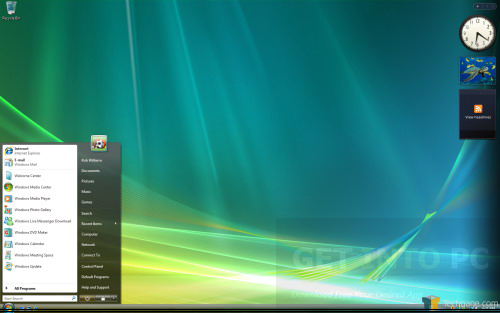 Windows Vista Home Premium Free Download ISO 32 Bit 64 Bit Setup exe