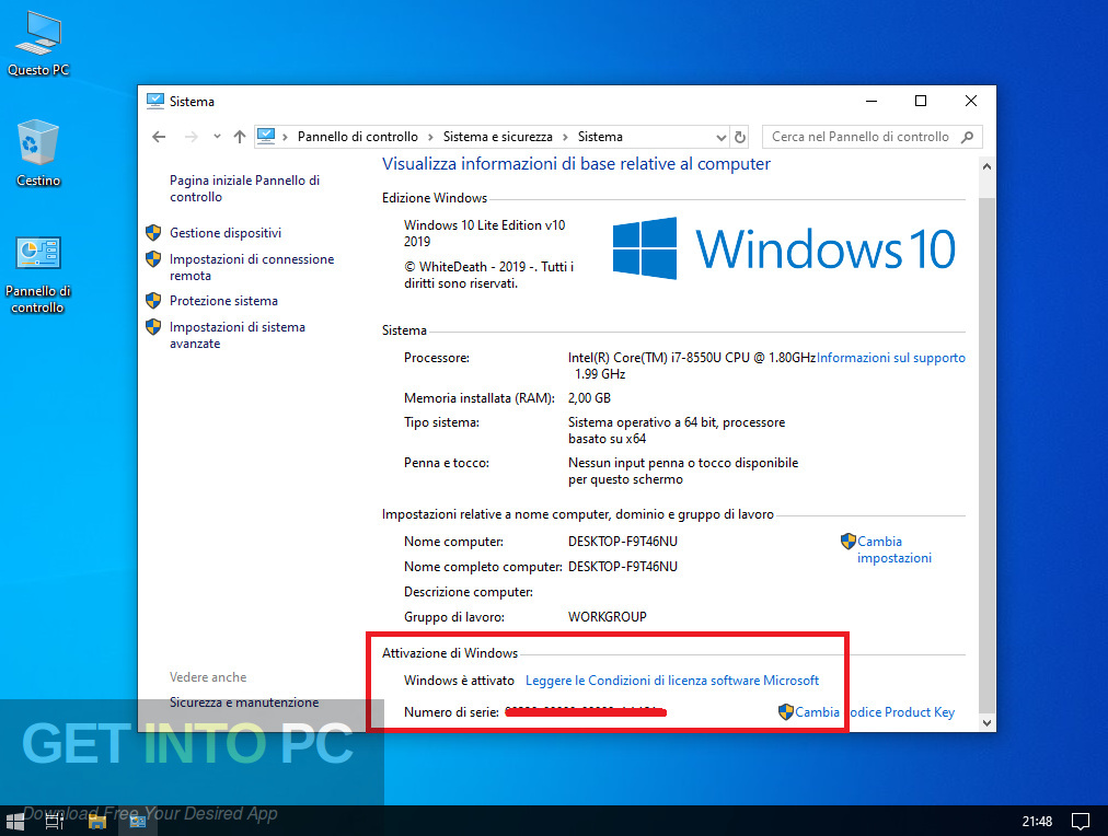 Windows 10 Lite Edition 2019 v10 Latest Version Download-GetintoPC.com