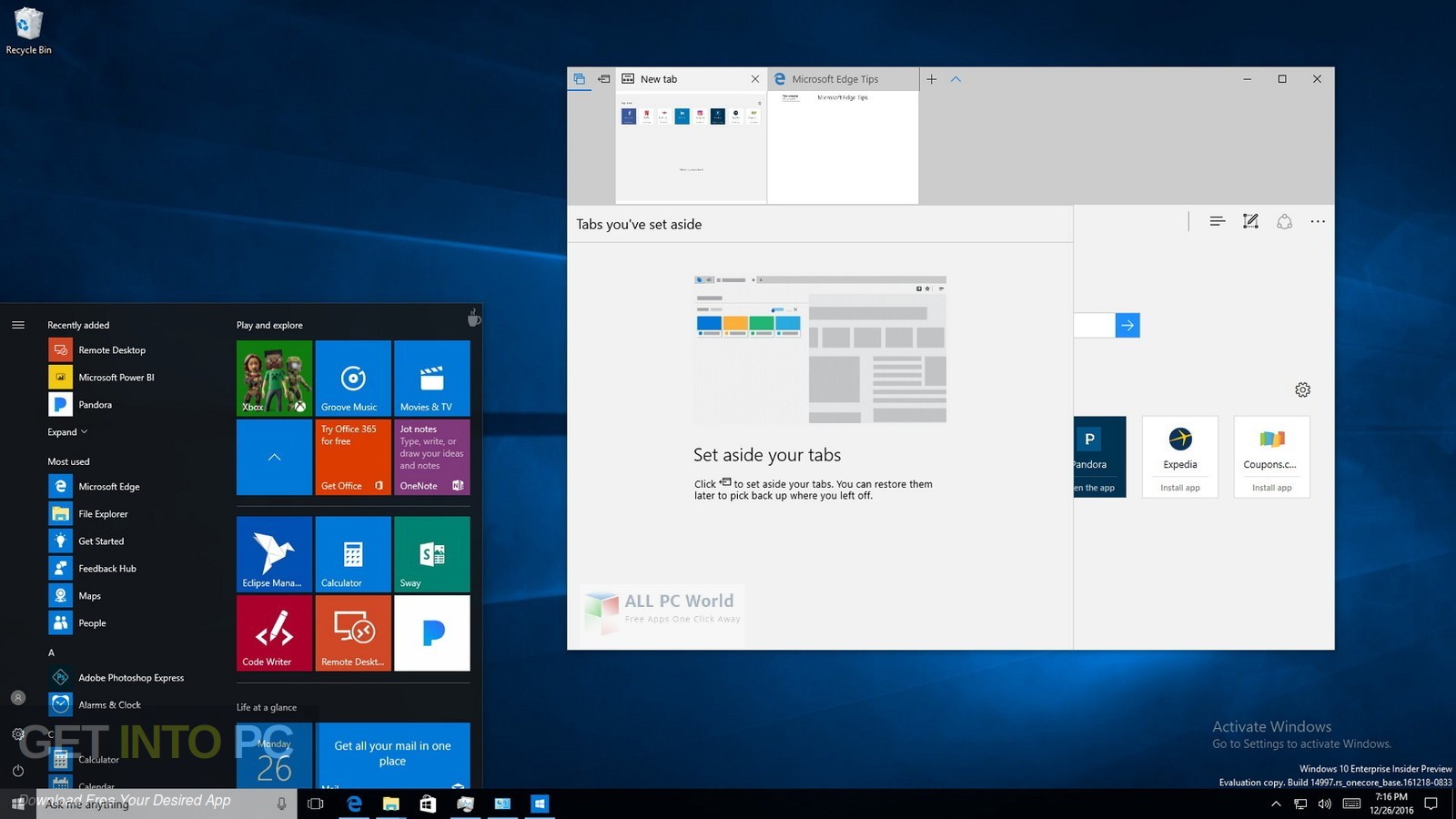 Windows 10 Lite Edition v8 2019 Latest Version Download-GetintoPC.com