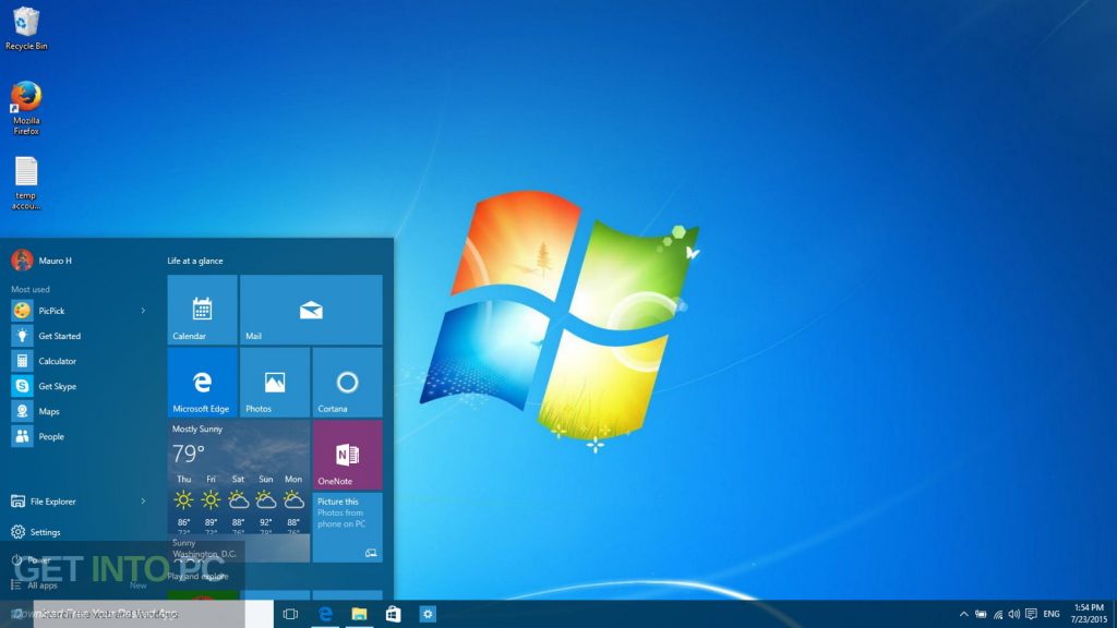 Windows 7 AIl in One August 2018 Offline Installer Download-GetintoPC.com