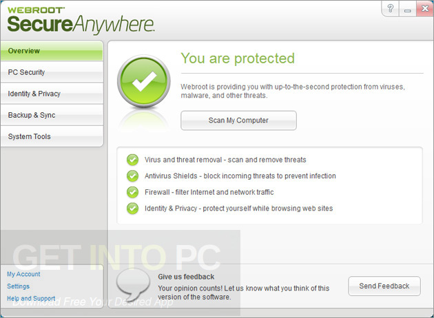 Webroot SecureAnywhere AntiVirus 9 Latest Version DOwnload