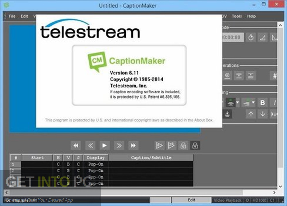 Telestream CaptionMaker Enterprise 6.2.1 Latest Version Download-GetintoPC.com