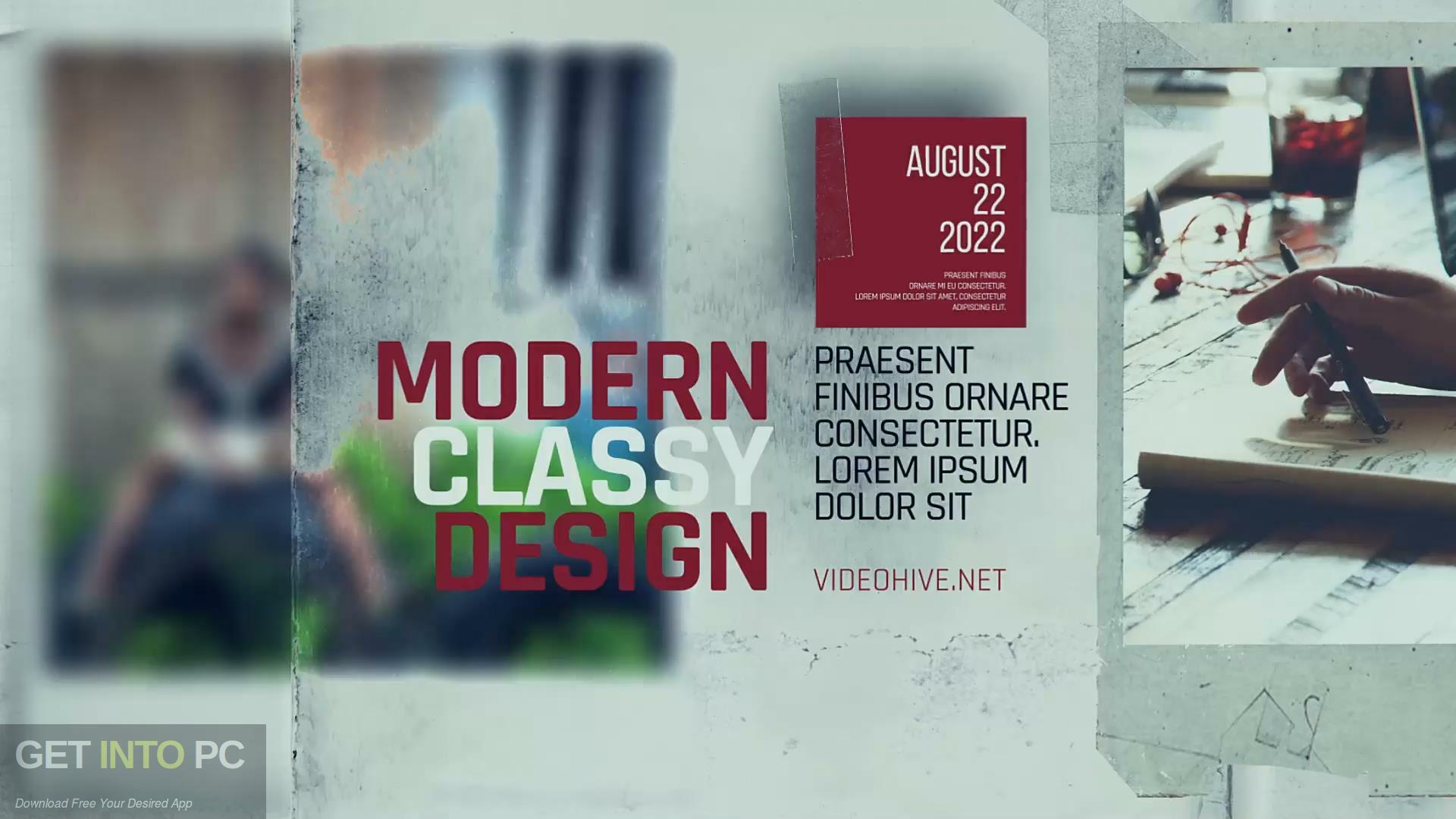 Modern Classy Design [AEP] Free Download