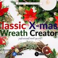 CreativeMarket - 3x Christmass Wreath Creator Mock-up Free Download