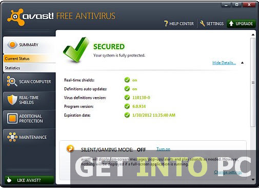 Avast AntiVirus Home Edition Offline Installer Download