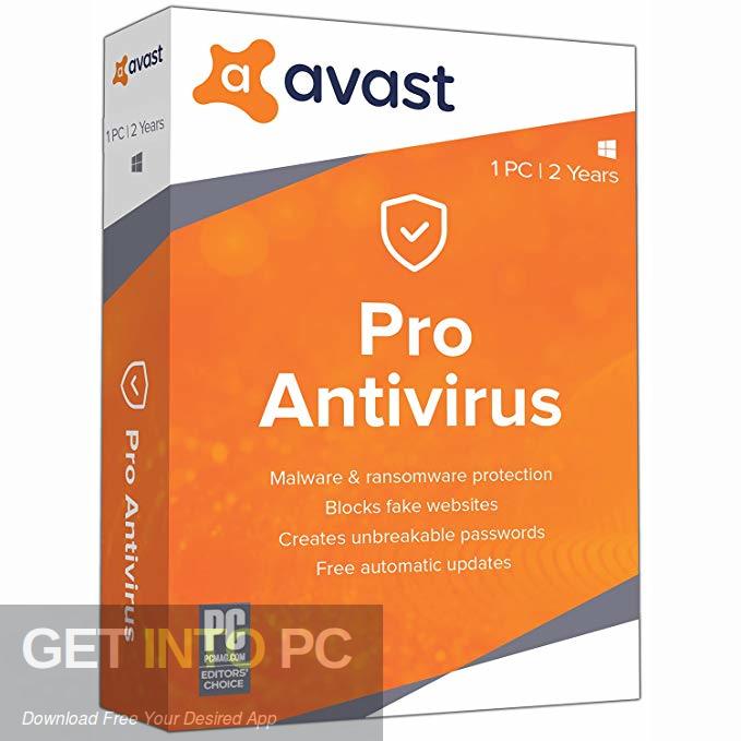 Avast Antivirus Pro 2019 Free Download-GetintoPC.com