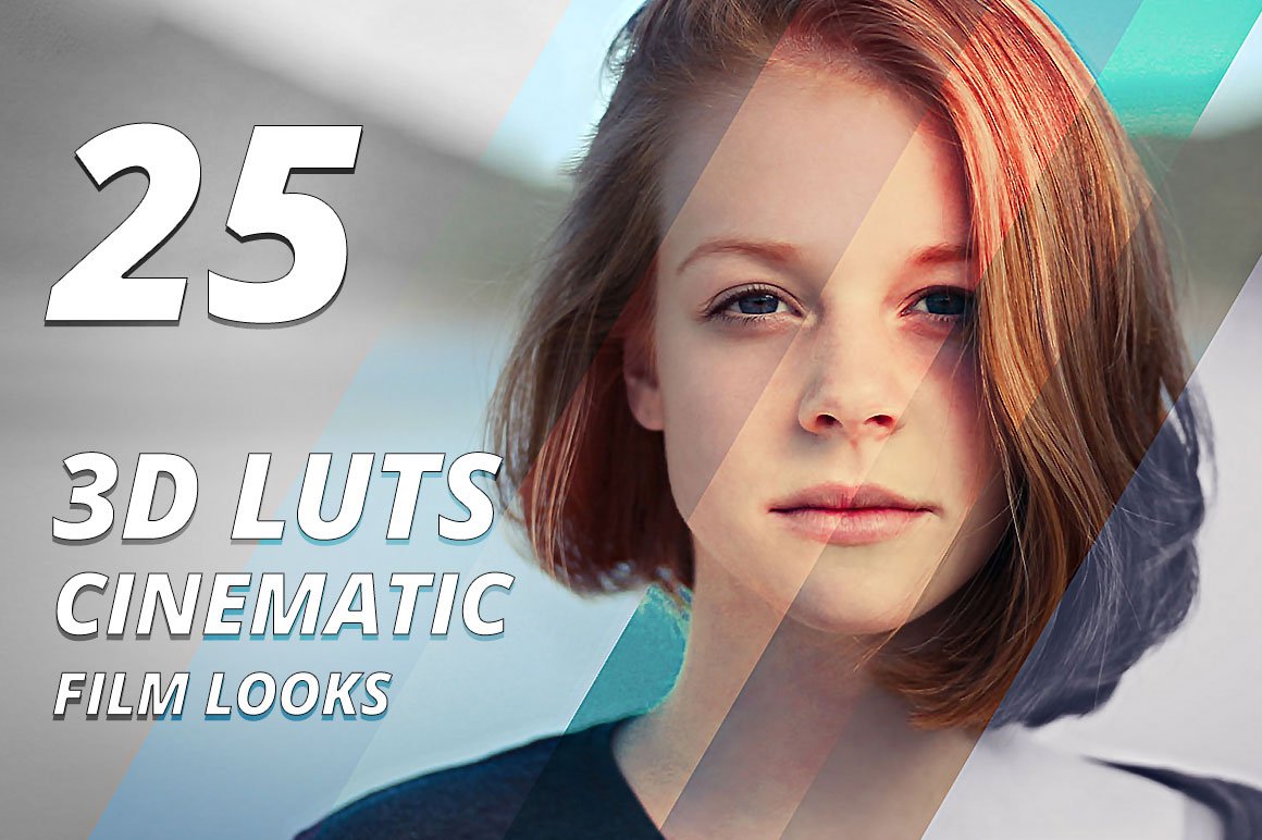 CreativeMarket - 3d Luts - Cinematic Film Looks vol.1 [CUBE, 3DL] Free Download