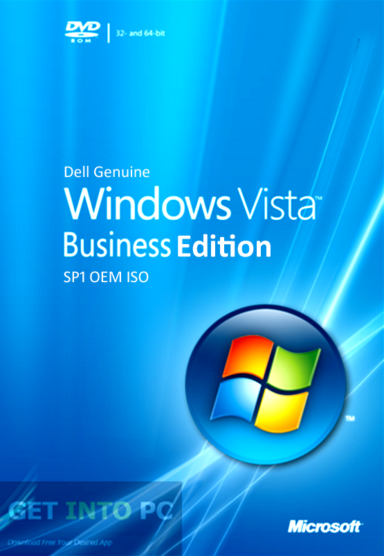 Dell Genuine Windows Vista Business Edition SP1 OEM ISO Free Download
