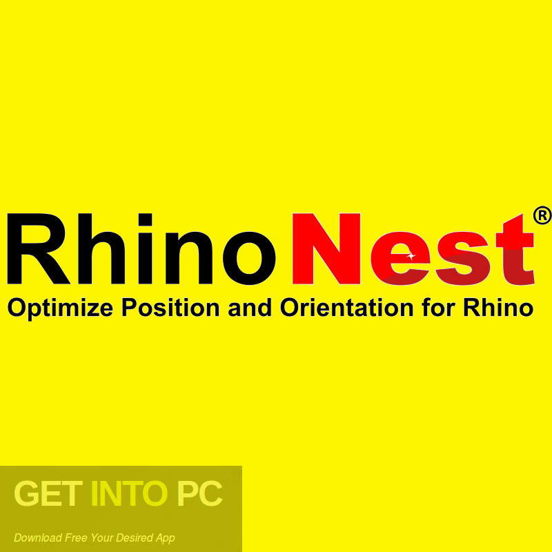 RhinoNest Plugin for Rhinoceros Free Download-GetintoPC.com