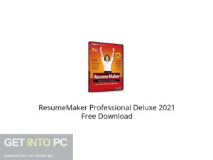ResumeMaker Professional Deluxe 2021 Free Download-GetintoPC.com