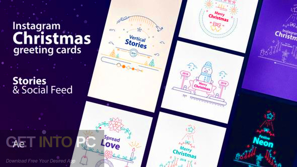 VideoHive - Instagram Christmas Free Download-GetintoPC.com
