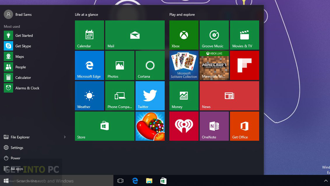 Windows 10 Home Build 10547 Offline Installer Download