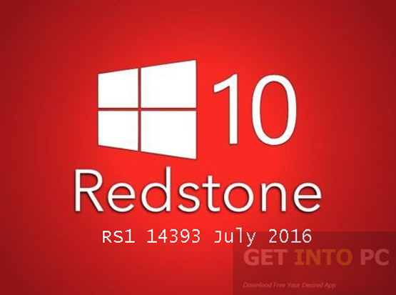 Windows 10 Pro 64 Redstone RS1 14393 July 2016 Download