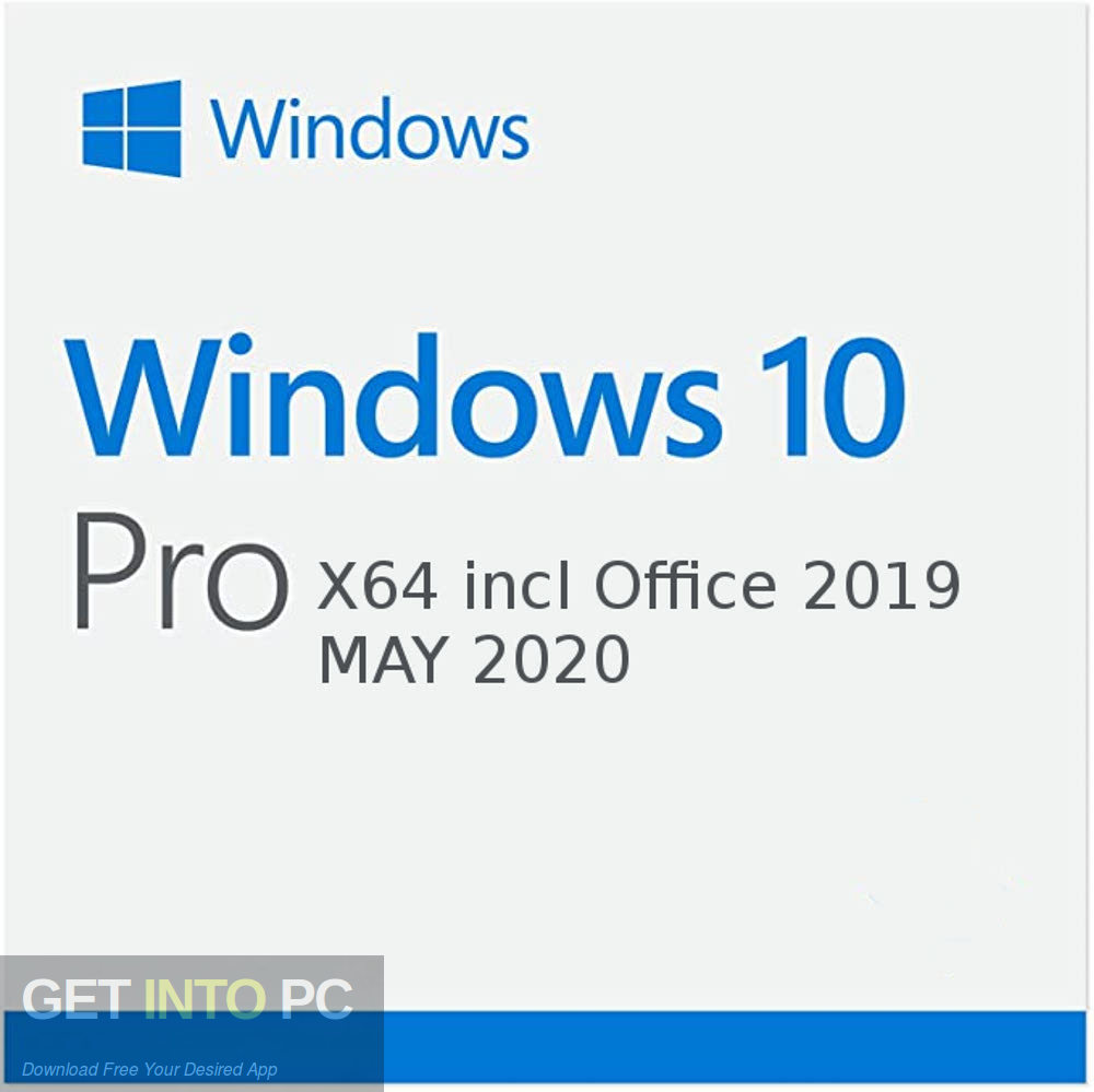 Windows 10 Pro X64 incl Office 2019 MAY 2020 Free