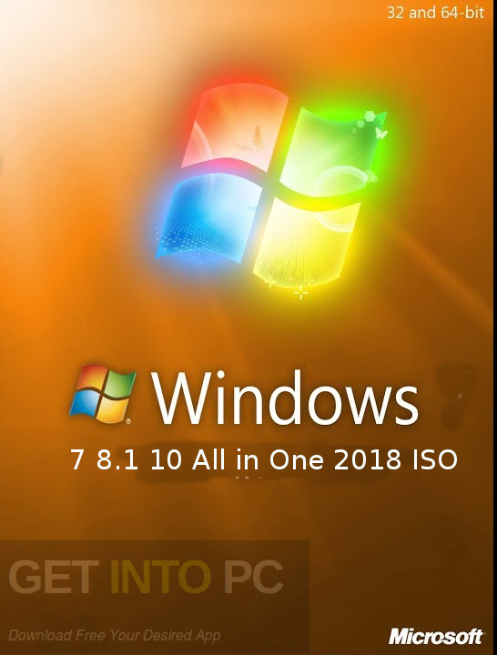 Windows 7 8.1 10 All in One 2018 ISO Free Download