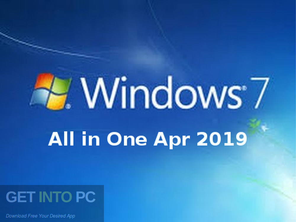 Windows 7 All in One Apr 2019 Free Download-GetintoPC.com