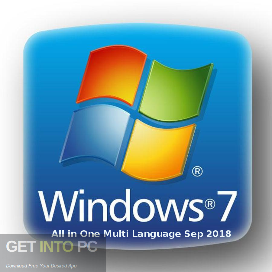 Windows 7 All in One Multi Language Sep 2018 Free Download-GetintoPC.com