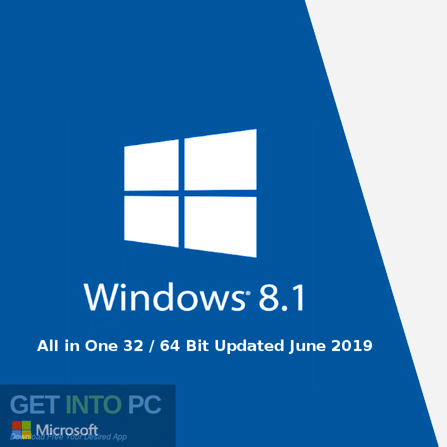 Windows 8.1 AlI in One 32 64 Bit Updated June 2019 Free Download-GetintoPC.com